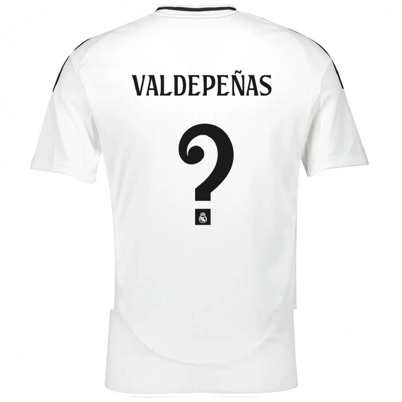 Danxen Damen Víctor Valdepeñas #0 Weiß Heimtrikot Trikot 2024/25 T-Shirt