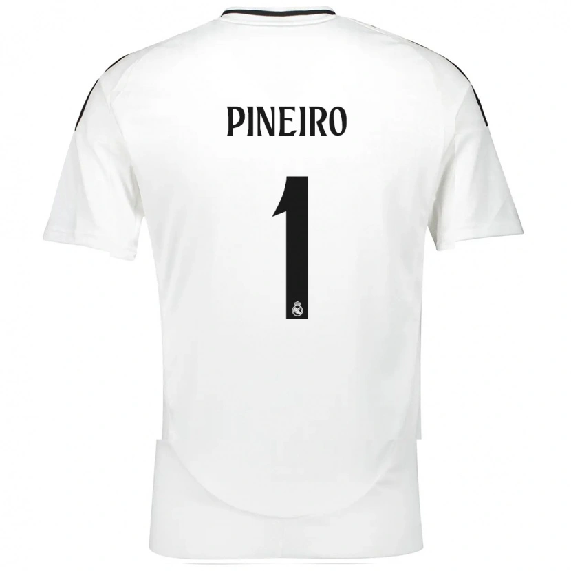 Danxen Damen Diego Piñeiro #1 Weiß Heimtrikot Trikot 2024/25 T-Shirt