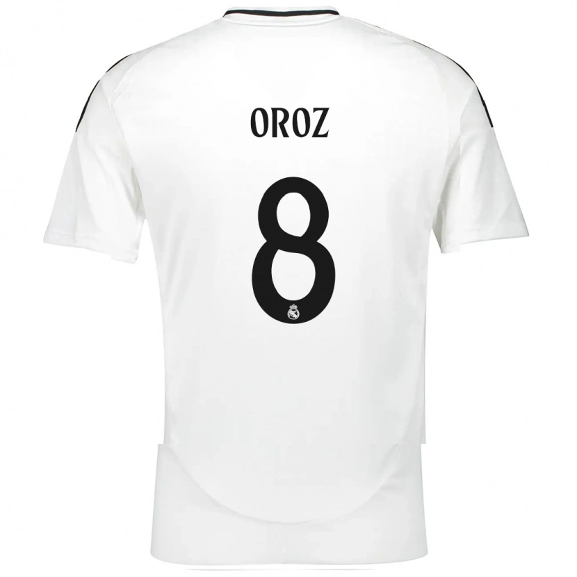 Danxen Damen Maite Oroz #8 Weiß Heimtrikot Trikot 2024/25 T-Shirt