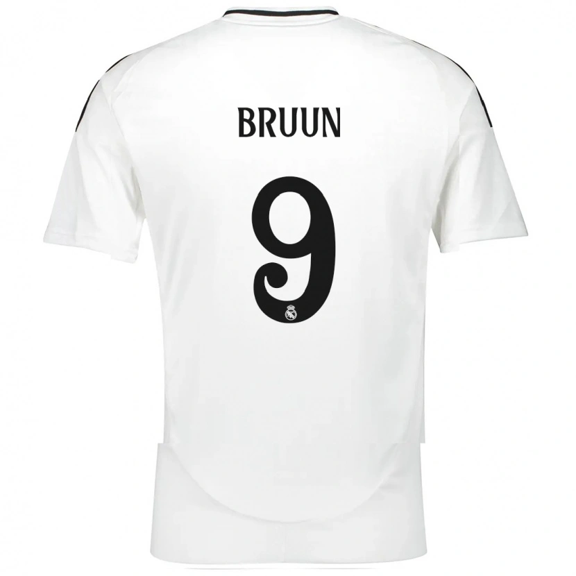 Danxen Damen Signe Bruun #9 Weiß Heimtrikot Trikot 2024/25 T-Shirt