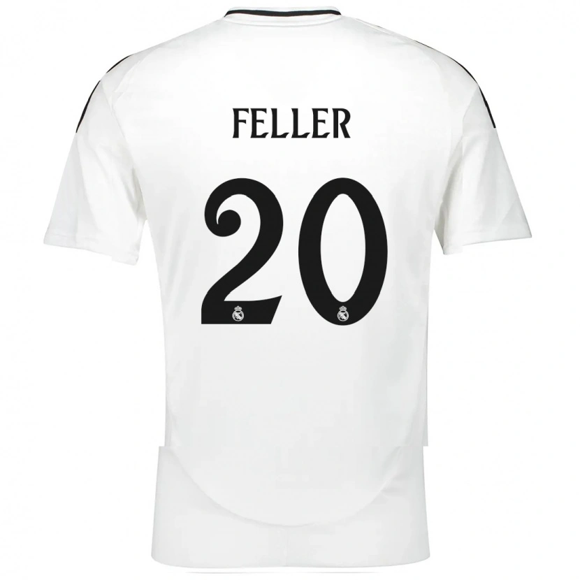 Danxen Damen Naomie Feller #20 Weiß Heimtrikot Trikot 2024/25 T-Shirt