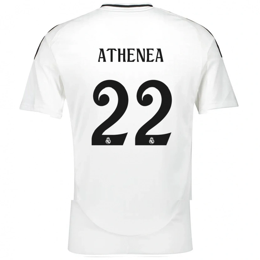 Danxen Damen Athenea Del Castillo #22 Weiß Heimtrikot Trikot 2024/25 T-Shirt