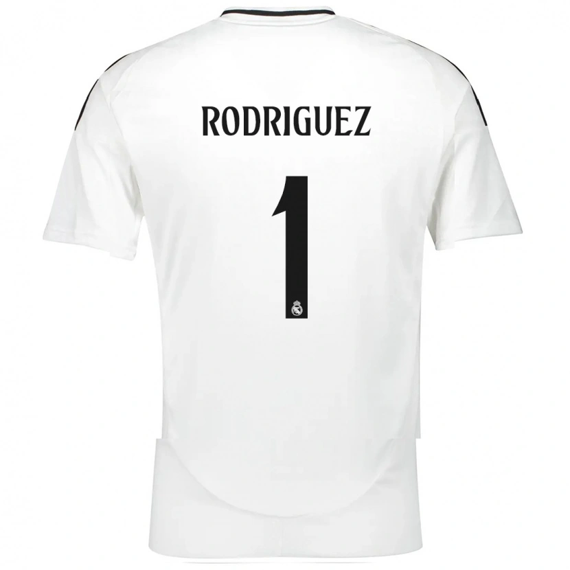 Danxen Damen Misa Rodriguez #1 Weiß Heimtrikot Trikot 2024/25 T-Shirt