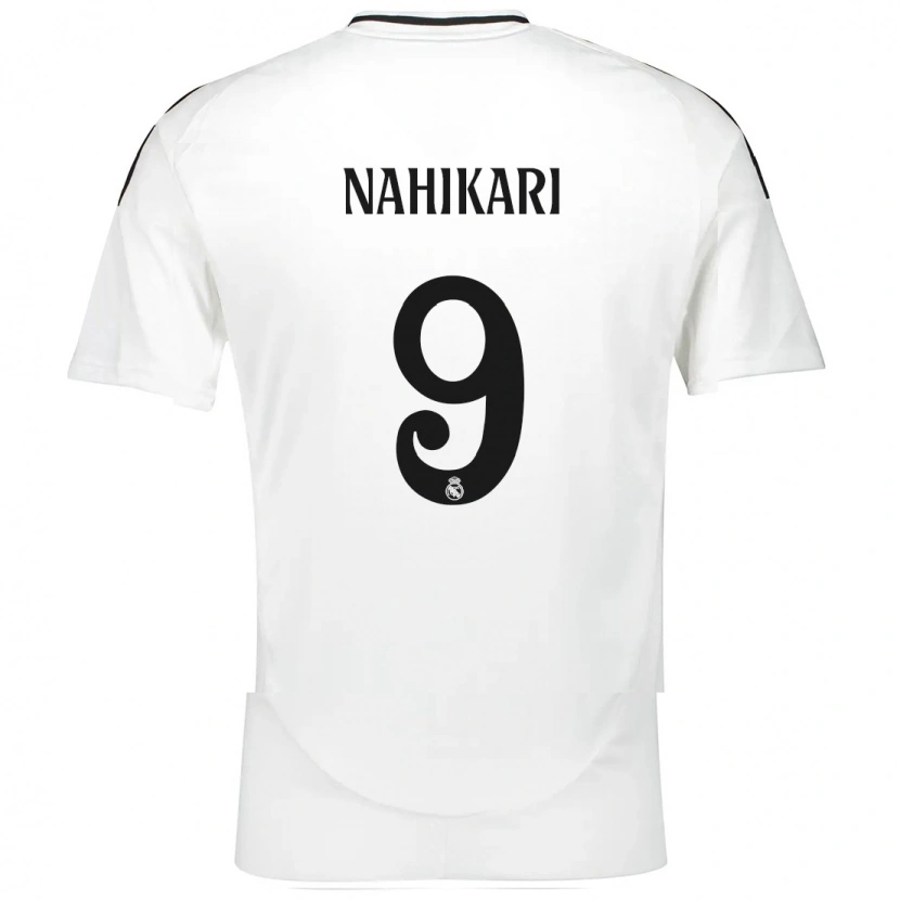 Danxen Damen Nahikari Garcia #9 Weiß Heimtrikot Trikot 2024/25 T-Shirt