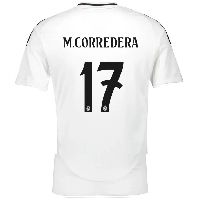 Danxen Damen Marta Corredera #17 Weiß Heimtrikot Trikot 2024/25 T-Shirt