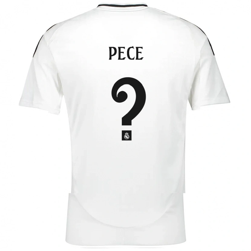 Danxen Damen Pece #0 Weiß Heimtrikot Trikot 2024/25 T-Shirt