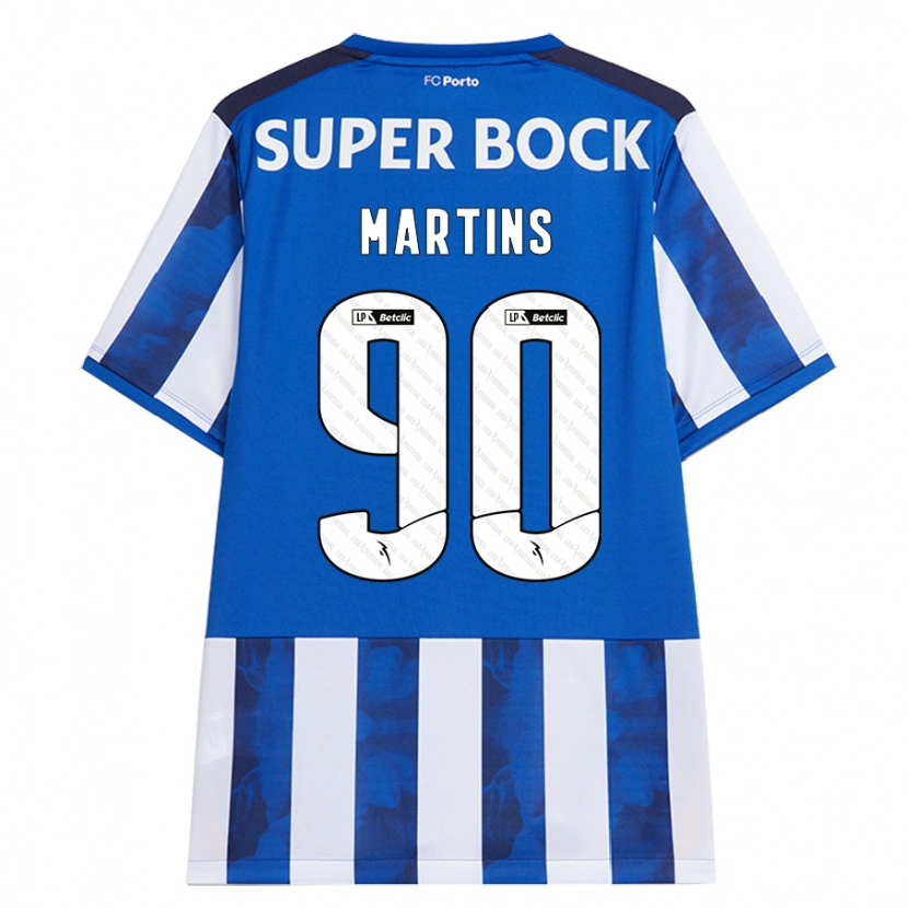 Danxen Damen Gil Martins #90 Blau Weiß Heimtrikot Trikot 2024/25 T-Shirt