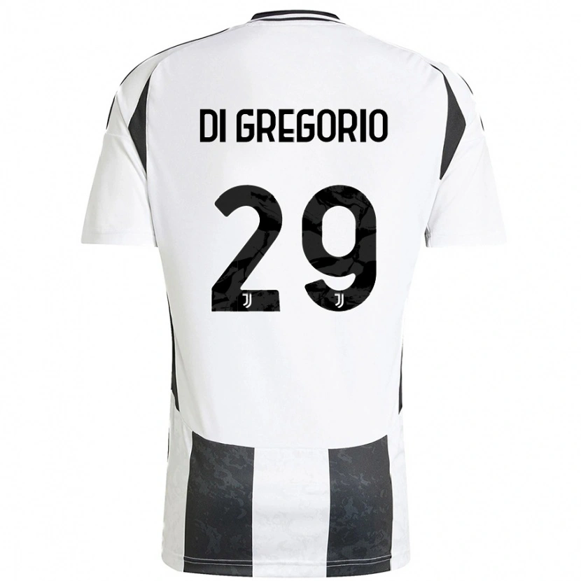 Danxen Damen Michele Di Gregorio #29 Weiß Schwarz Heimtrikot Trikot 2024/25 T-Shirt