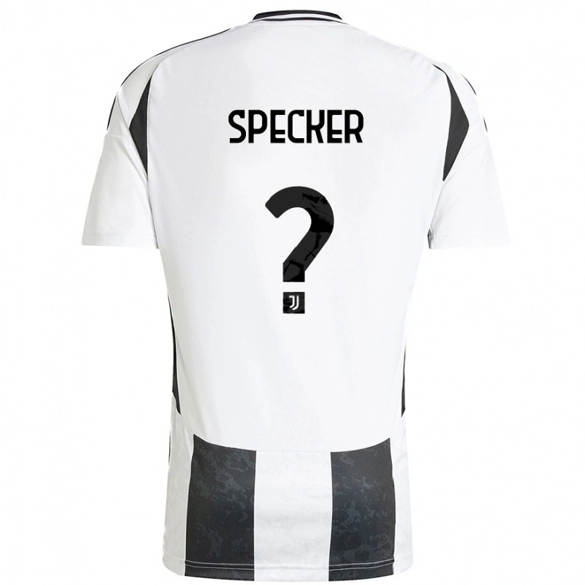 Danxen Damen Stefano Specker #0 Weiß Schwarz Heimtrikot Trikot 2024/25 T-Shirt