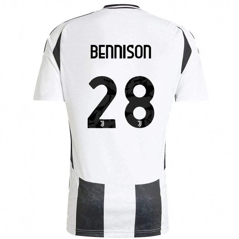 Danxen Damen Hanna Bennison #28 Weiß Schwarz Heimtrikot Trikot 2024/25 T-Shirt