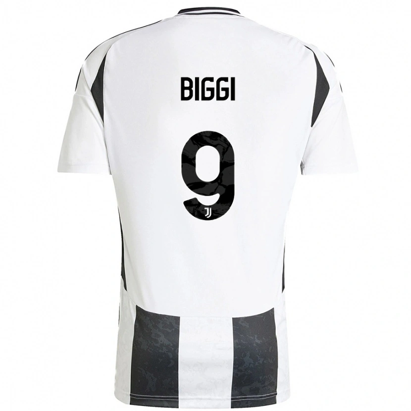 Danxen Damen Silvano Biggi #9 Weiß Schwarz Heimtrikot Trikot 2024/25 T-Shirt