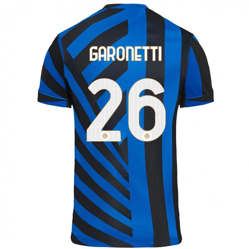 Danxen Damen Gabriele Garonetti #26 Blau Schwarz Heimtrikot Trikot 2024/25 T-Shirt