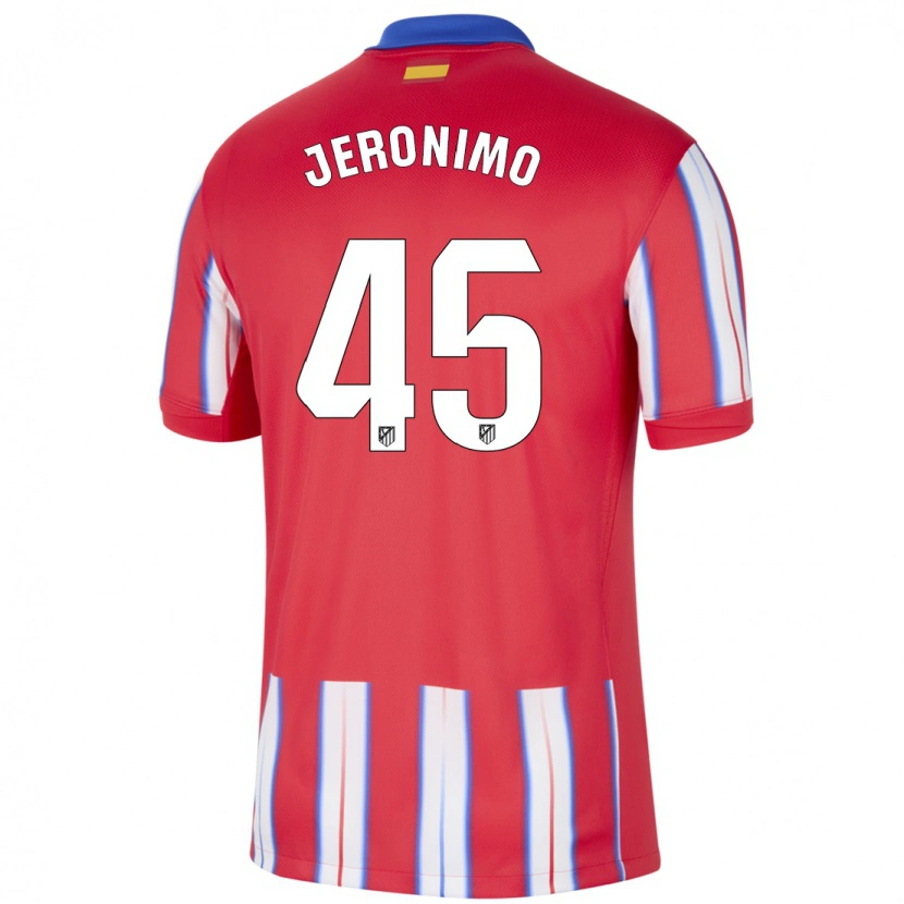 Danxen Damen Isaiah Jeronimo #45 Rot Weiß Blau Heimtrikot Trikot 2024/25 T-Shirt