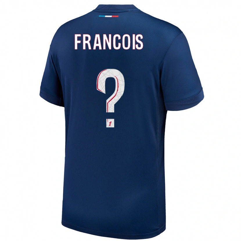 Danxen Damen Oriane Jean-Francois #0 Marineblau Weiß Heimtrikot Trikot 2024/25 T-Shirt
