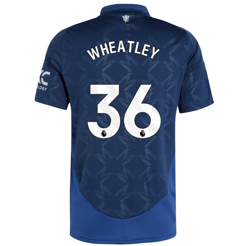 Danxen Damen Ethan Wheatley #36 Indigo Auswärtstrikot Trikot 2024/25 T-Shirt