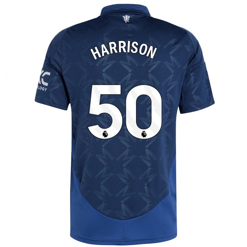 Danxen Damen Elyh Harrison #50 Indigo Auswärtstrikot Trikot 2024/25 T-Shirt
