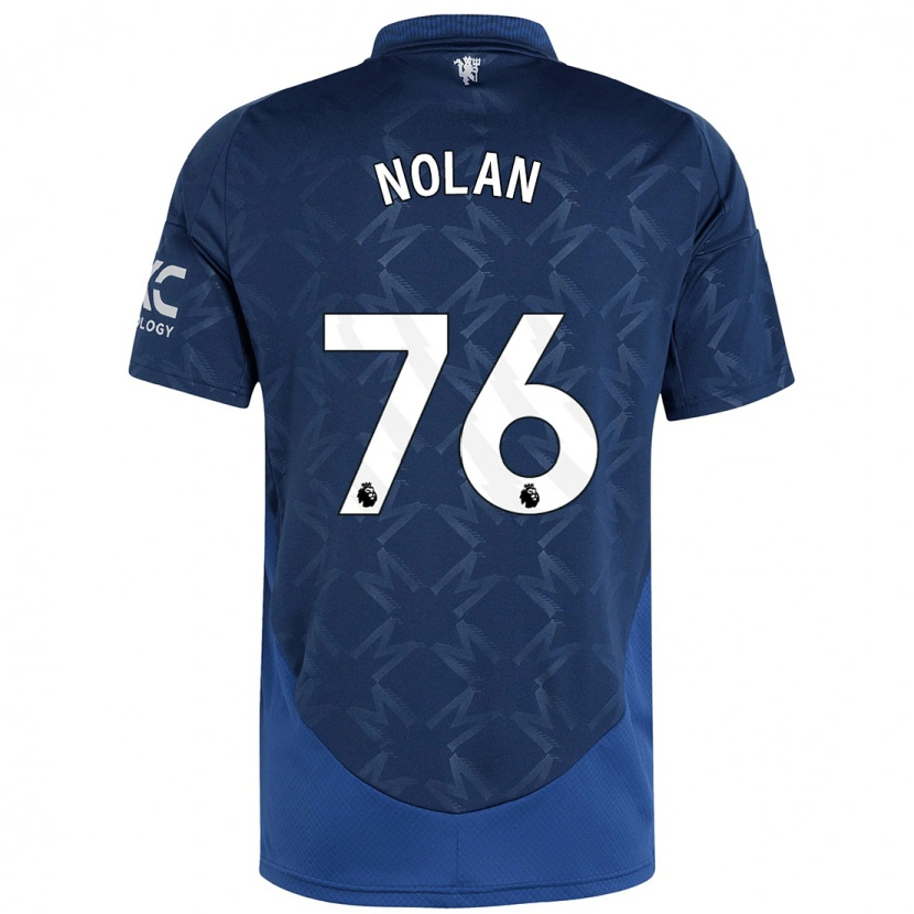 Danxen Damen James Nolan #76 Indigo Auswärtstrikot Trikot 2024/25 T-Shirt