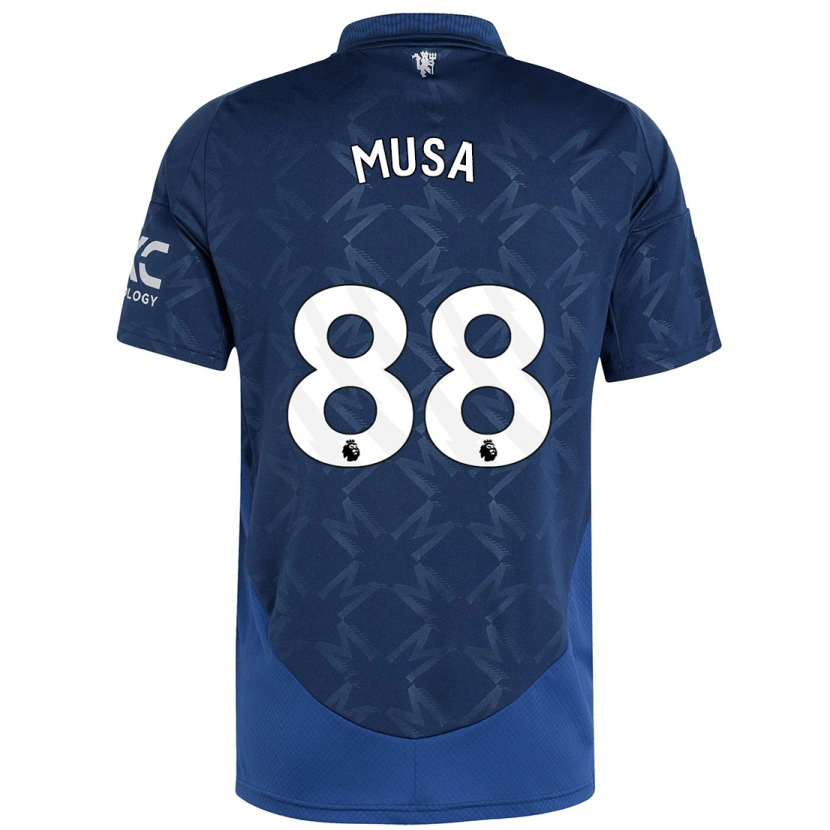 Danxen Damen Victor Musa #88 Indigo Auswärtstrikot Trikot 2024/25 T-Shirt