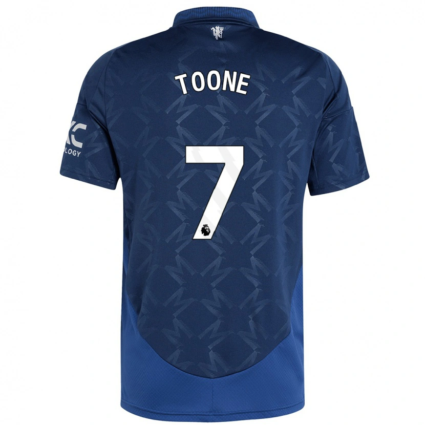 Danxen Damen Ella Toone #7 Indigo Auswärtstrikot Trikot 2024/25 T-Shirt