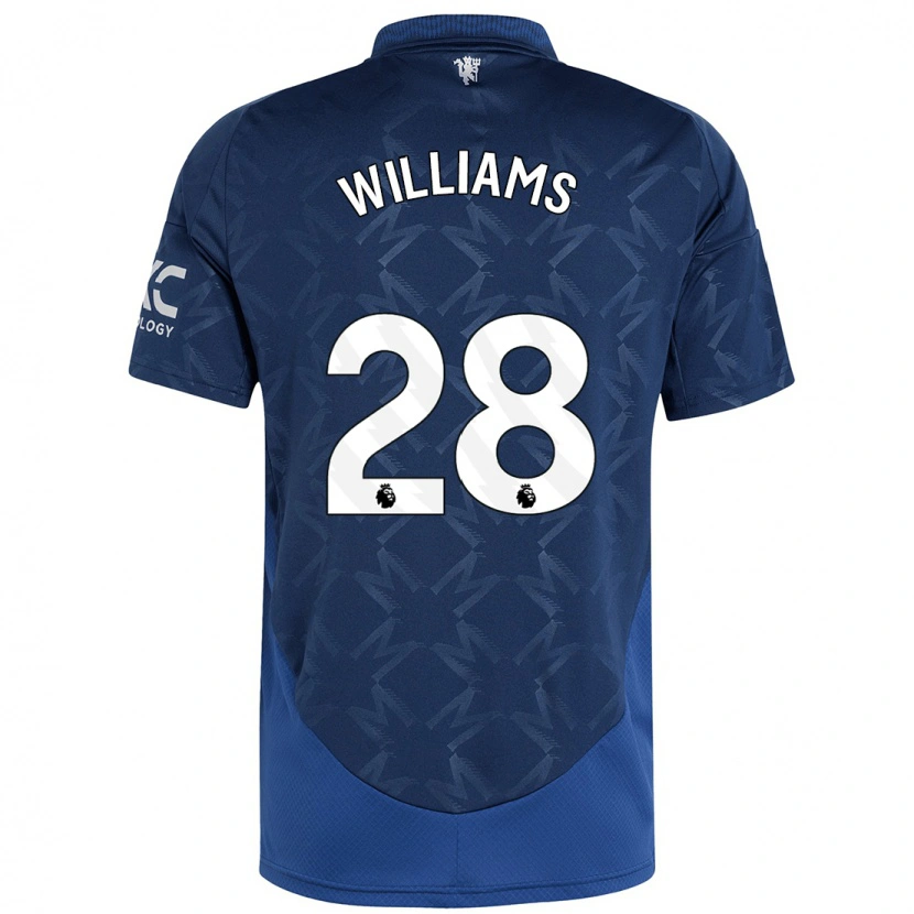 Danxen Damen Rachel Williams #28 Indigo Auswärtstrikot Trikot 2024/25 T-Shirt