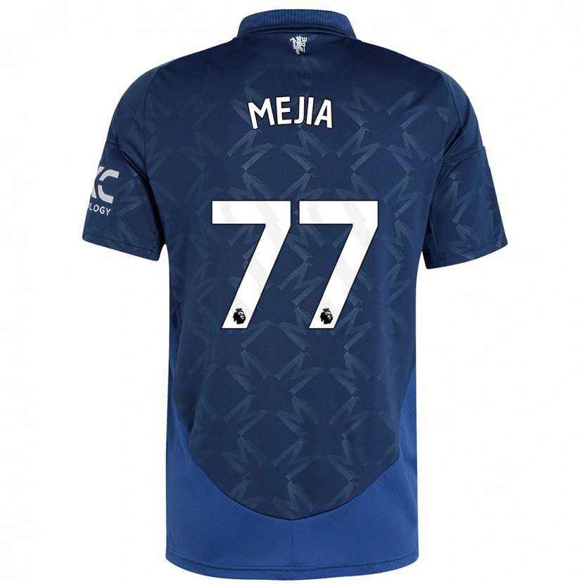 Danxen Damen Mateo Mejia #77 Indigo Auswärtstrikot Trikot 2024/25 T-Shirt