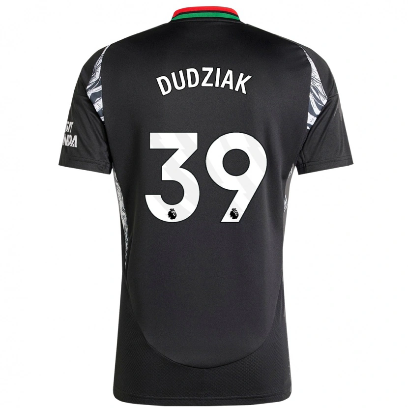 Danxen Damen Harrison Dudziak #39 Schwarz Auswärtstrikot Trikot 2024/25 T-Shirt