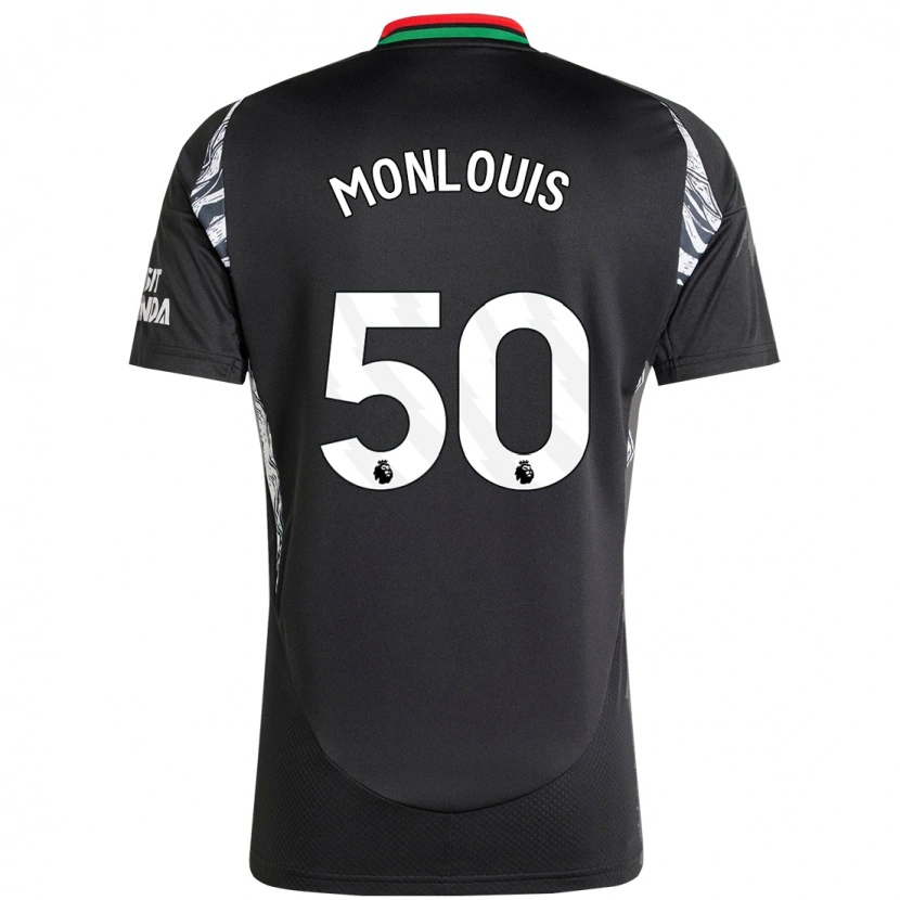 Danxen Damen Zane Monlouis #50 Schwarz Auswärtstrikot Trikot 2024/25 T-Shirt