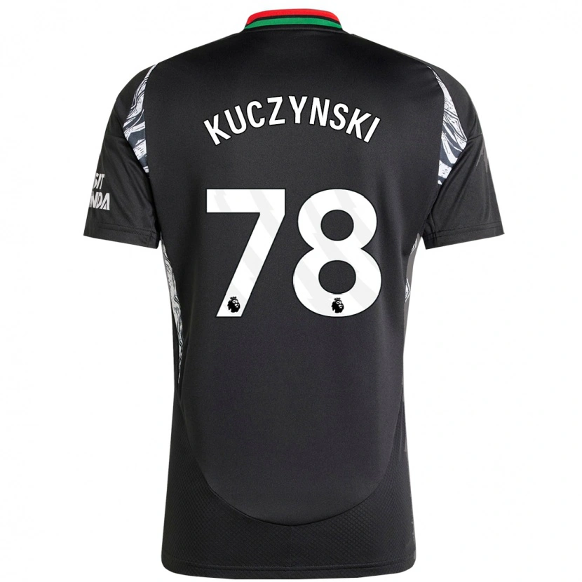 Danxen Damen Max Kuczynski #78 Schwarz Auswärtstrikot Trikot 2024/25 T-Shirt