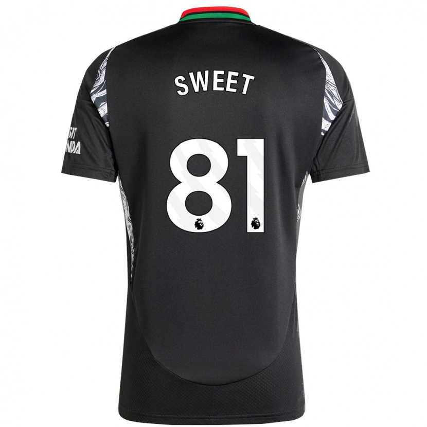 Danxen Damen Will Sweet #81 Schwarz Auswärtstrikot Trikot 2024/25 T-Shirt