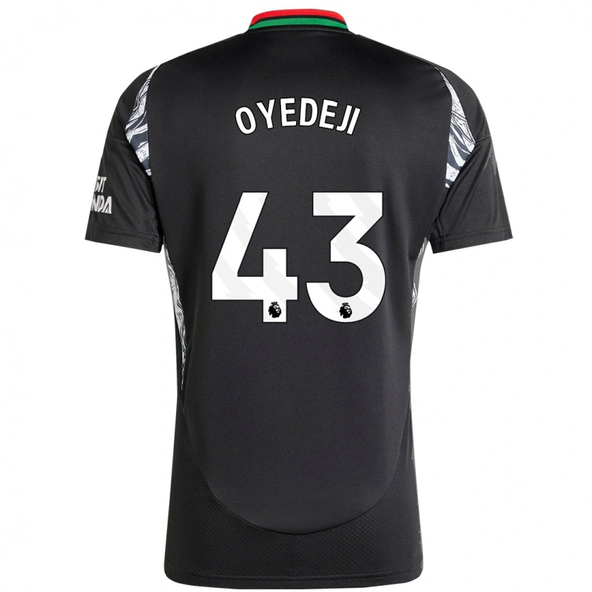 Danxen Damen Nathan Butler Oyedeji #43 Schwarz Auswärtstrikot Trikot 2024/25 T-Shirt