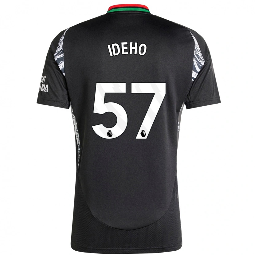Danxen Damen Joel Ideho #57 Schwarz Auswärtstrikot Trikot 2024/25 T-Shirt