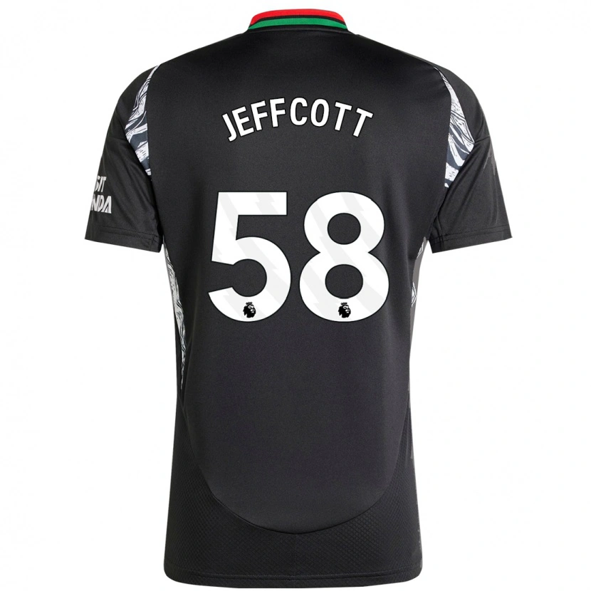 Danxen Damen Henry Jeffcott #58 Schwarz Auswärtstrikot Trikot 2024/25 T-Shirt
