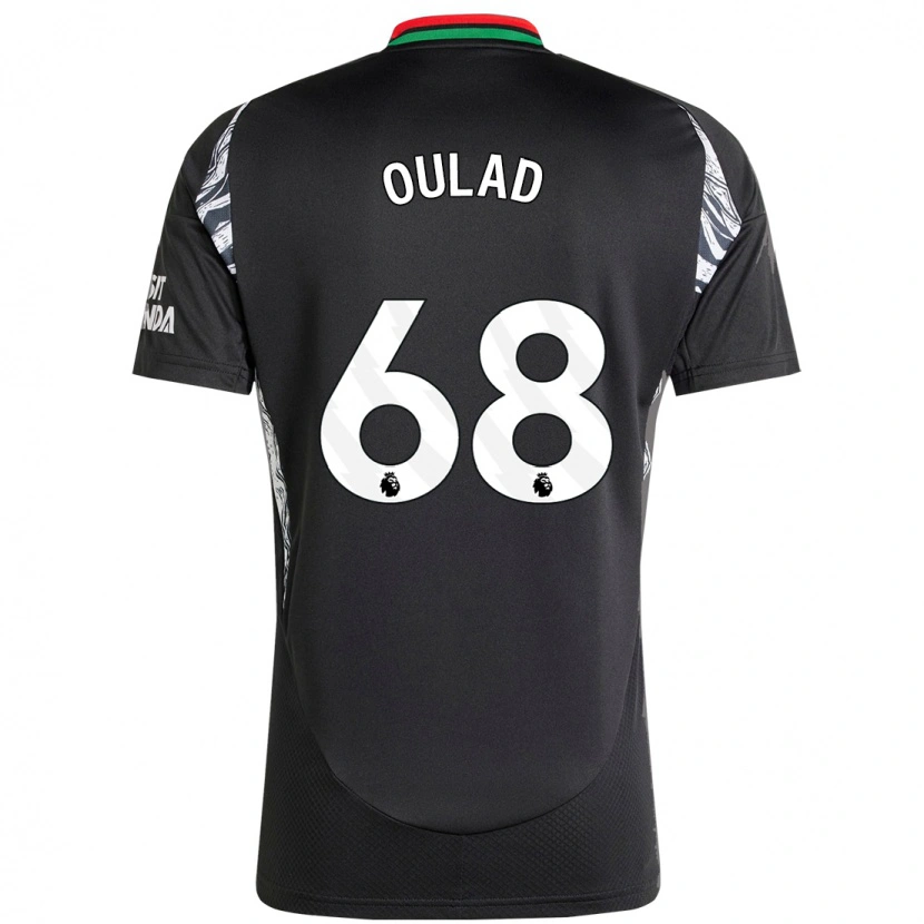 Danxen Damen Salah-Eddine Oulad M'hand #68 Schwarz Auswärtstrikot Trikot 2024/25 T-Shirt