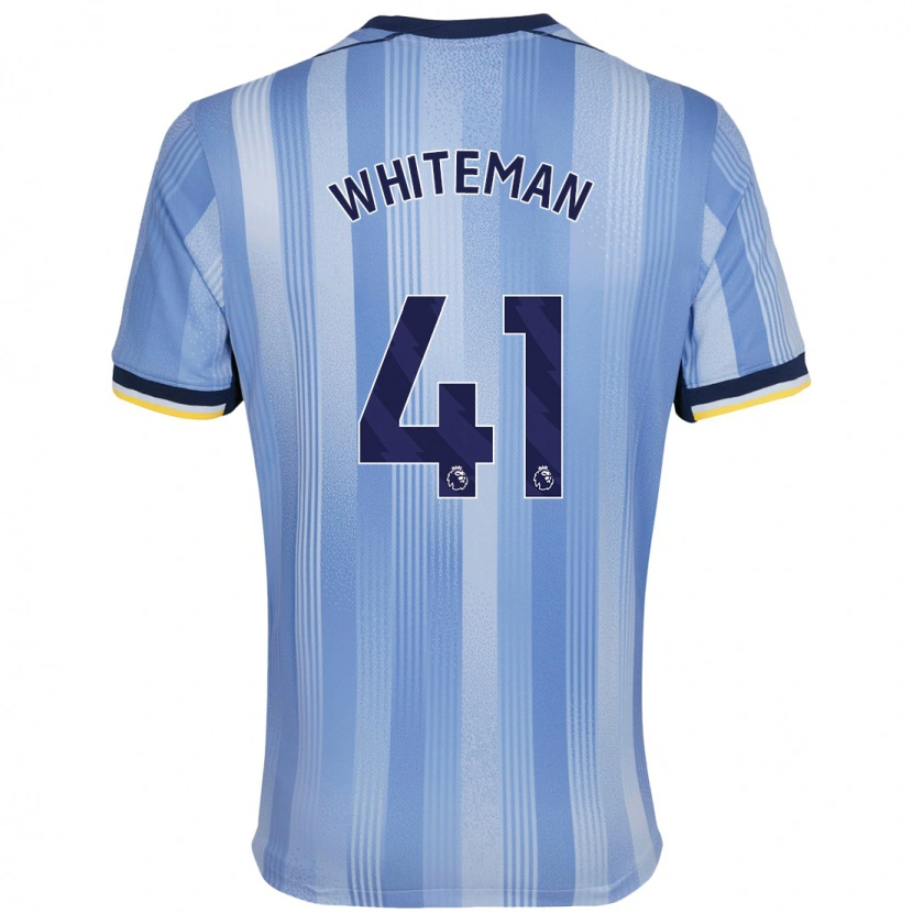 Danxen Damen Alfie Whiteman #41 Hellblau Auswärtstrikot Trikot 2024/25 T-Shirt