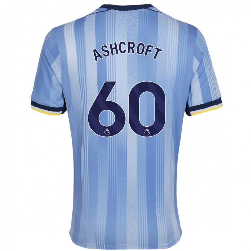 Danxen Damen Tyrell Ashcroft #60 Hellblau Auswärtstrikot Trikot 2024/25 T-Shirt