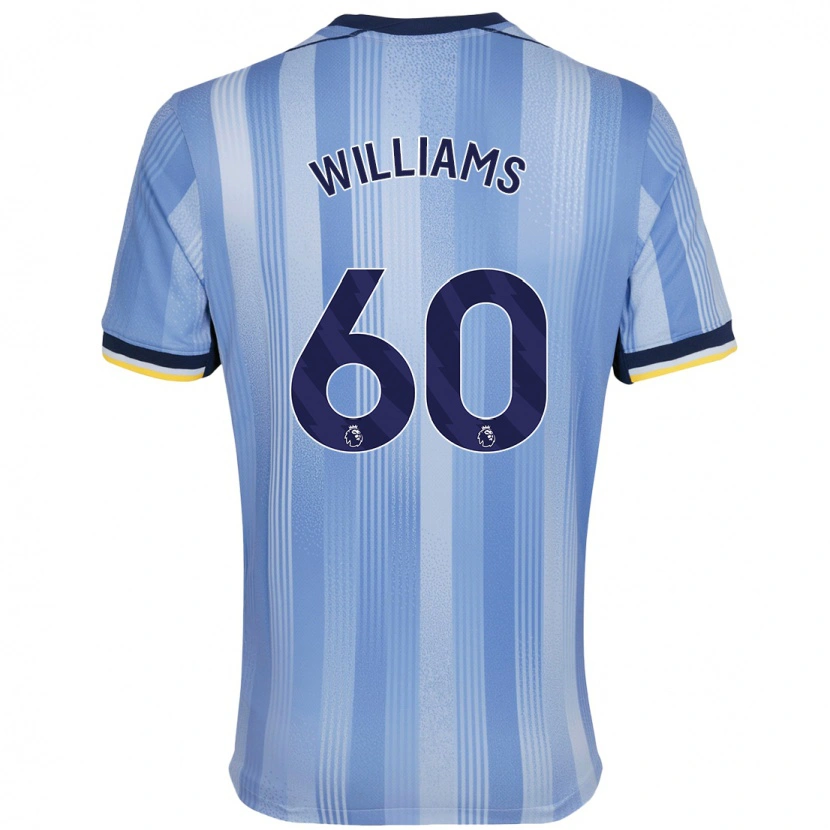 Danxen Damen Jaden Williams #60 Hellblau Auswärtstrikot Trikot 2024/25 T-Shirt