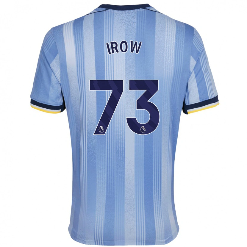Danxen Damen Oliver Irow #73 Hellblau Auswärtstrikot Trikot 2024/25 T-Shirt