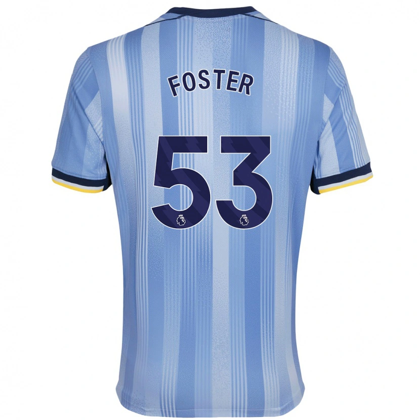 Danxen Damen Brooklyn Lyons-Foster #53 Hellblau Auswärtstrikot Trikot 2024/25 T-Shirt