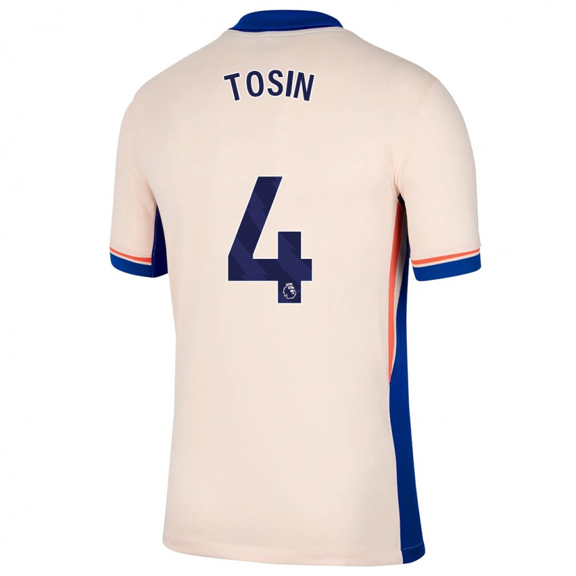 Danxen Damen Tosin Adarabioyo #4 Hellbeige Auswärtstrikot Trikot 2024/25 T-Shirt