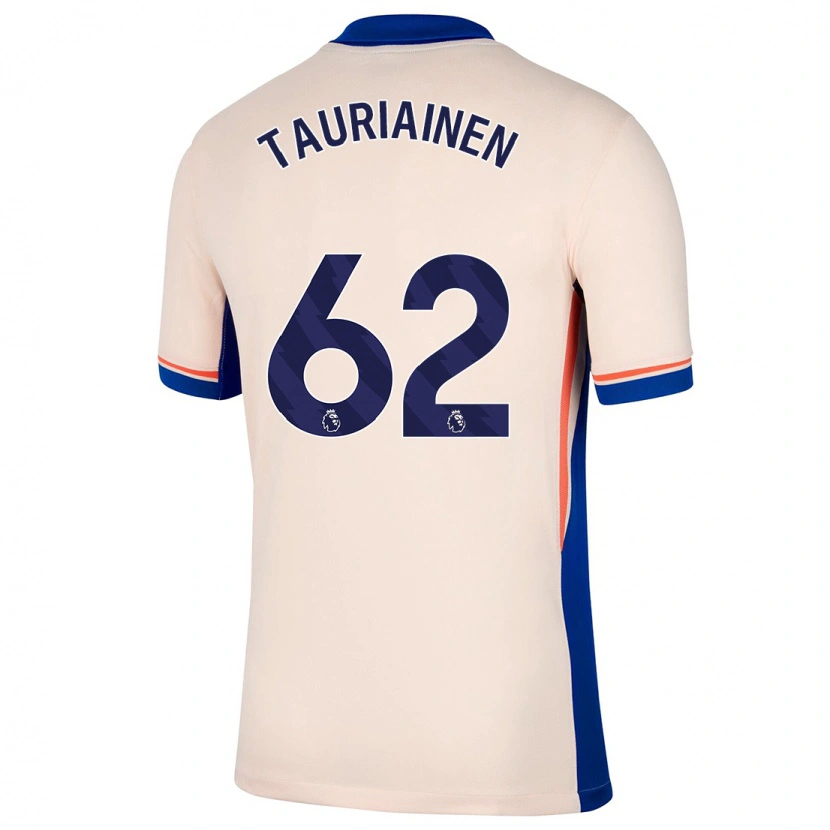 Danxen Damen Jimi Tauriainen #62 Hellbeige Auswärtstrikot Trikot 2024/25 T-Shirt