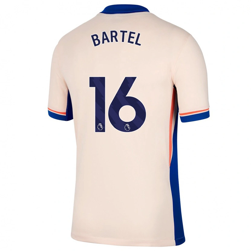Danxen Damen Júlia Bartel #16 Hellbeige Auswärtstrikot Trikot 2024/25 T-Shirt
