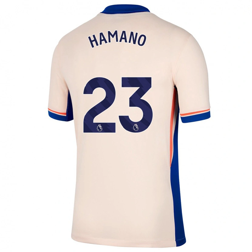 Danxen Damen Maika Hamano #23 Hellbeige Auswärtstrikot Trikot 2024/25 T-Shirt
