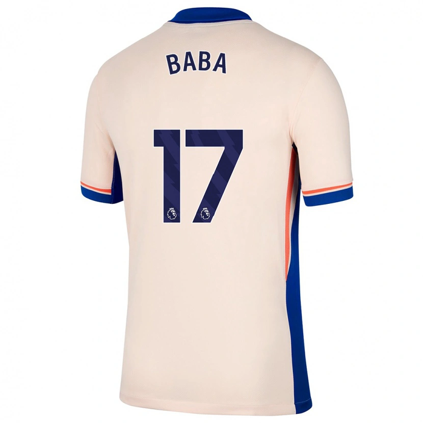 Danxen Damen Abdul-Rahman Baba #17 Hellbeige Auswärtstrikot Trikot 2024/25 T-Shirt