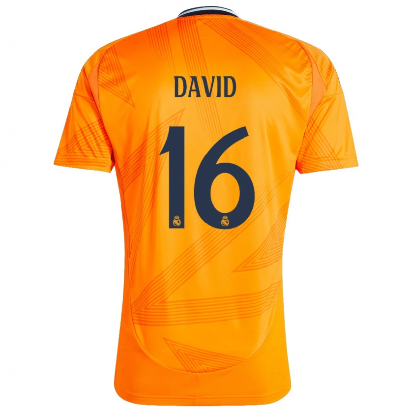 Danxen Damen Antonio David #16 Orange Auswärtstrikot Trikot 2024/25 T-Shirt