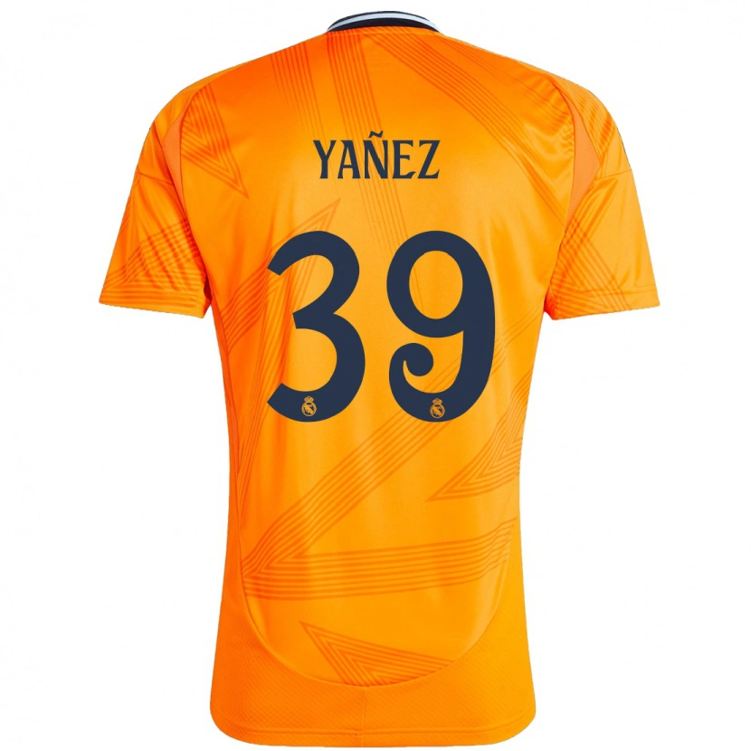 Danxen Damen Daniel Yañez #39 Orange Auswärtstrikot Trikot 2024/25 T-Shirt