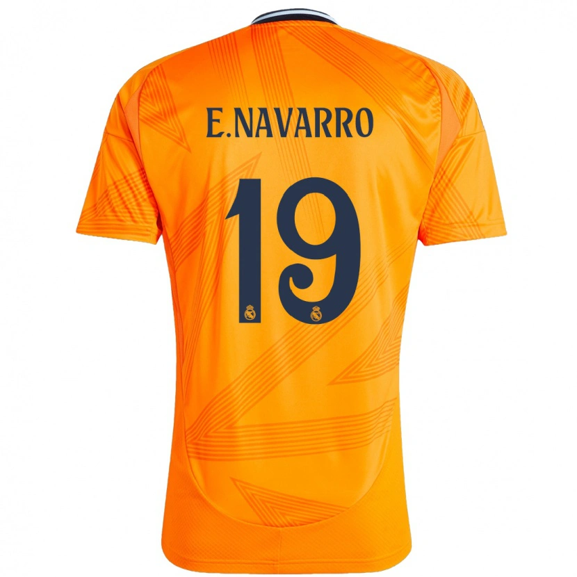Danxen Damen Eva Navarro #19 Orange Auswärtstrikot Trikot 2024/25 T-Shirt