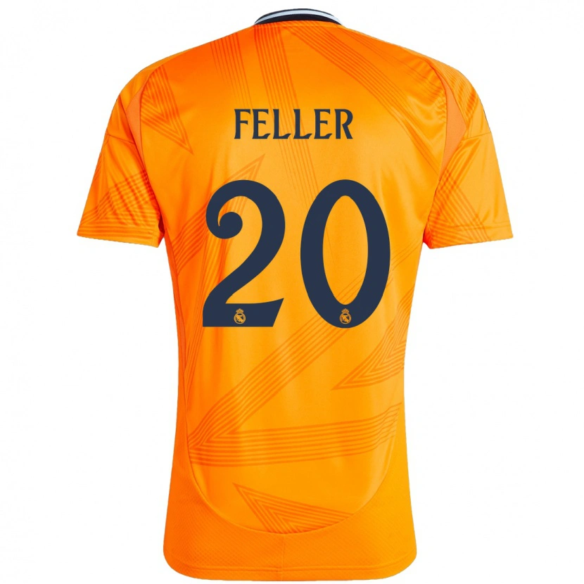 Danxen Damen Naomie Feller #20 Orange Auswärtstrikot Trikot 2024/25 T-Shirt