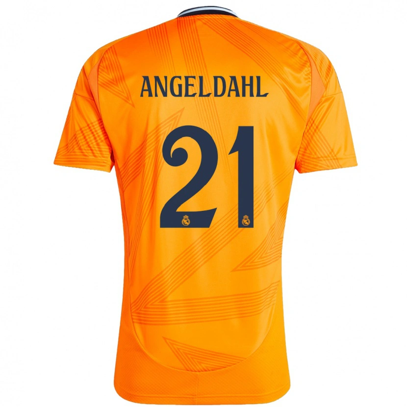 Danxen Damen Filippa Angeldahl #21 Orange Auswärtstrikot Trikot 2024/25 T-Shirt