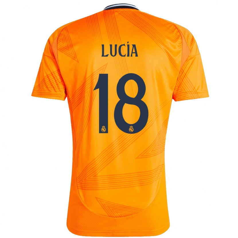Danxen Damen Lucia Rodriguez #18 Orange Auswärtstrikot Trikot 2024/25 T-Shirt