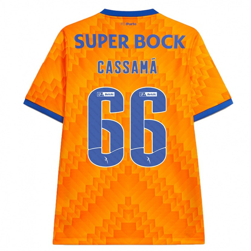 Danxen Damen Adramane Cassamá #66 Orange Auswärtstrikot Trikot 2024/25 T-Shirt